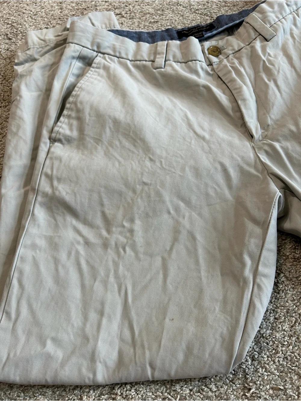 Banana Republic Stone/Tan Chino Dress Pants